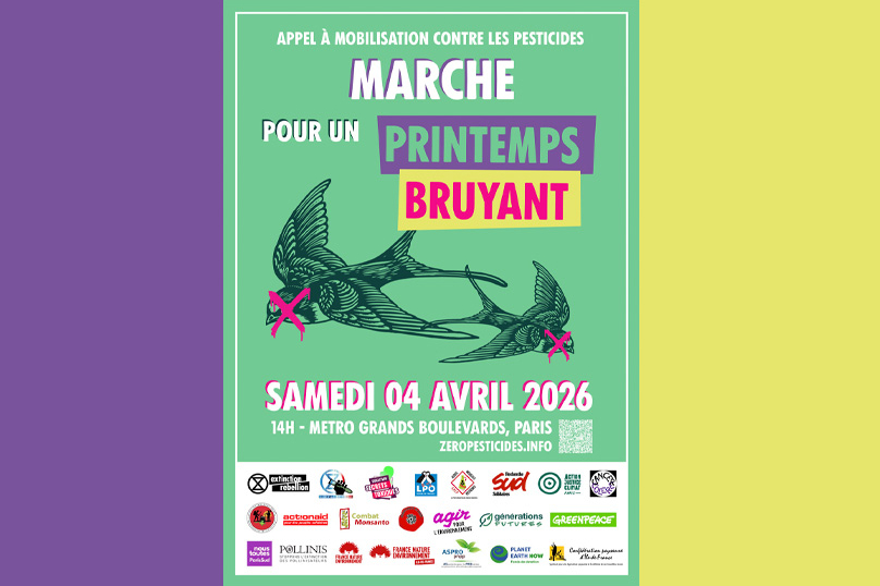 4 avril à Paris : Marche pour un printemps bruyant