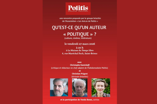 27 mars : rencontre avec Christian Prigent à Saint-Brieuc