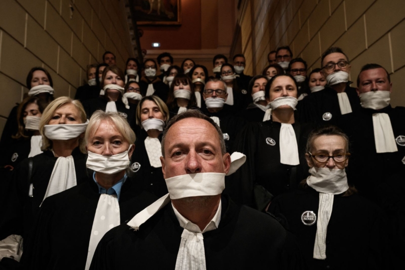 L&rsquo;image : « Justice morte »