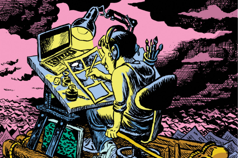 Bédéiste, une profession de plus en plus précaire