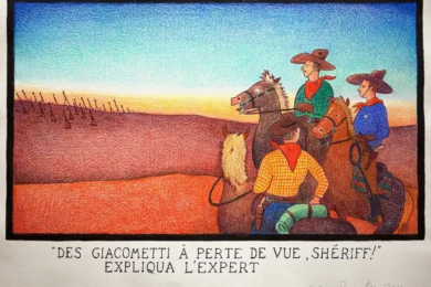 La très absurde disparition de Glen Baxter