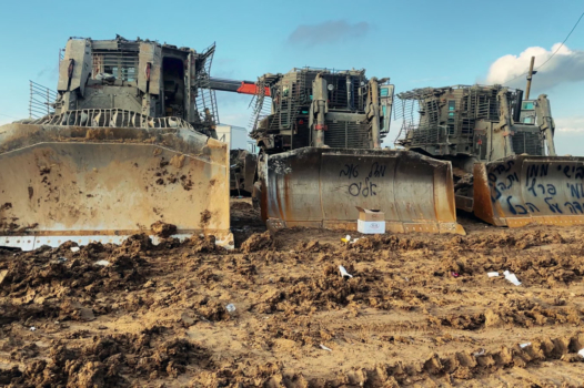 « Collapse », en lisière de Gaza