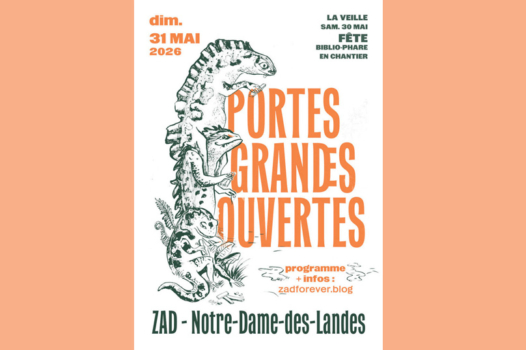 31 mai : les « portes grandes ouvertes » de la ZAD de Notre-Dame-des-Landes 
