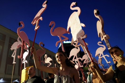 « La révolution des flamants roses » secoue l&rsquo;Albanie