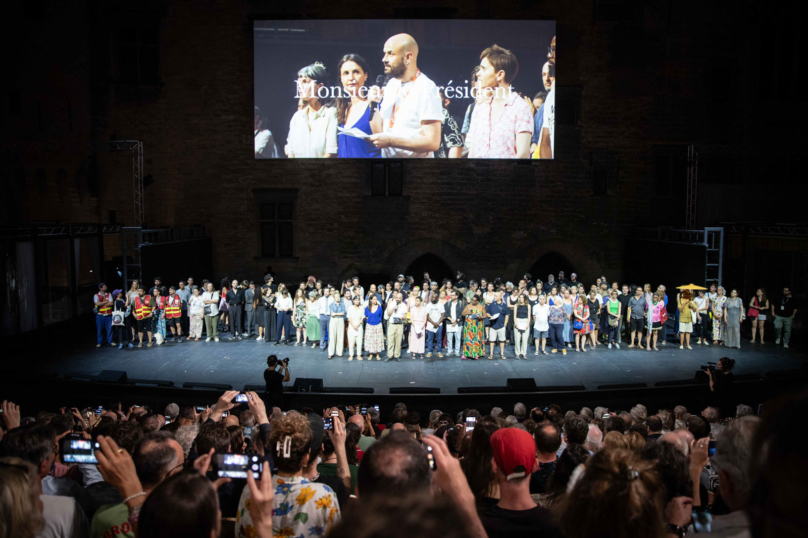 Théâtre : la mobilisation entre en scène