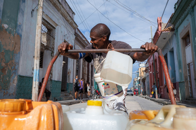 L’image : à Cuba, un accès à l’eau potable de plus en plus compliqué