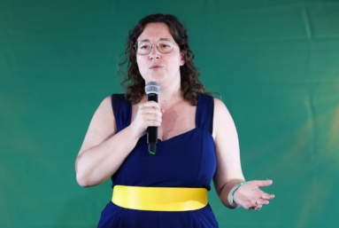 Cyrielle Chatelain, sur tous les fronts de gauche