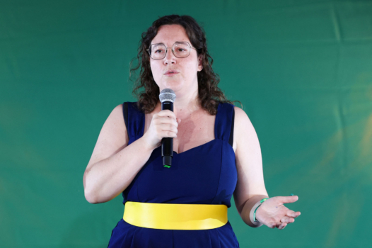 Cyrielle Chatelain, sur tous les fronts de gauche