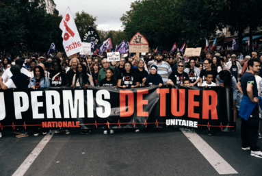 Portfolio : « Non au permis de tuer », les familles de victimes en tête du cortège à Paris
