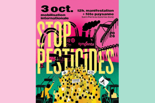 3 octobre : mobilisation contre Syngenta et l’industrie des pesticides 