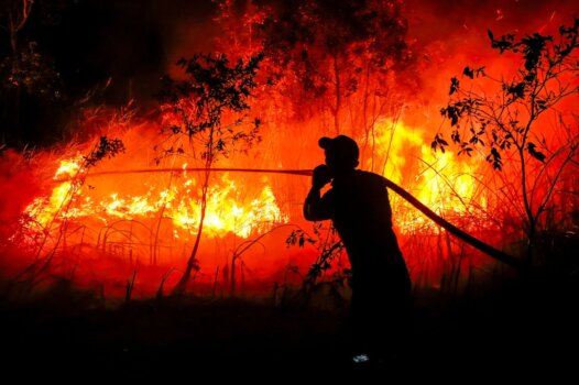 L’Indonésie en feu