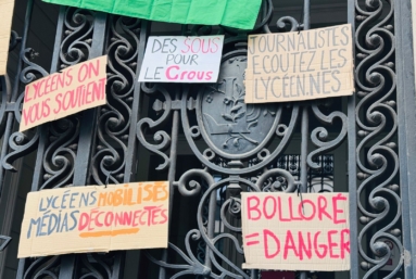 À Lille, les étudiants en journalisme questionnent le traitement des mobilisations lycéennes 